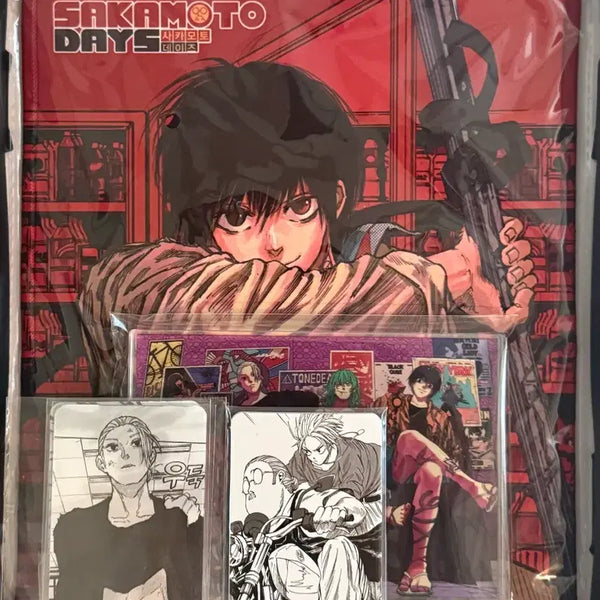 [BUNJANG] Sakamoto Days Ridibooks Goods Set / 사카모토 데이즈 사카데이 리디북스 리디 굿즈 세트