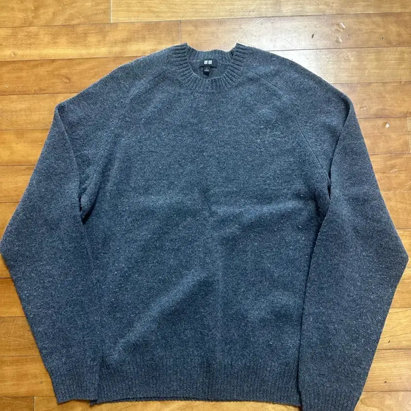 [BUNJANG] Uniqlo Round Neck Knit / 유니클로 라운드넥 니트