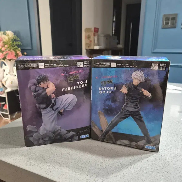 [BUNJANG] Sega Luminasta Gojo & Toji Figure Set (Opened) / 세가 루미나스타 고죠&토우지 개봉품 판매합니다