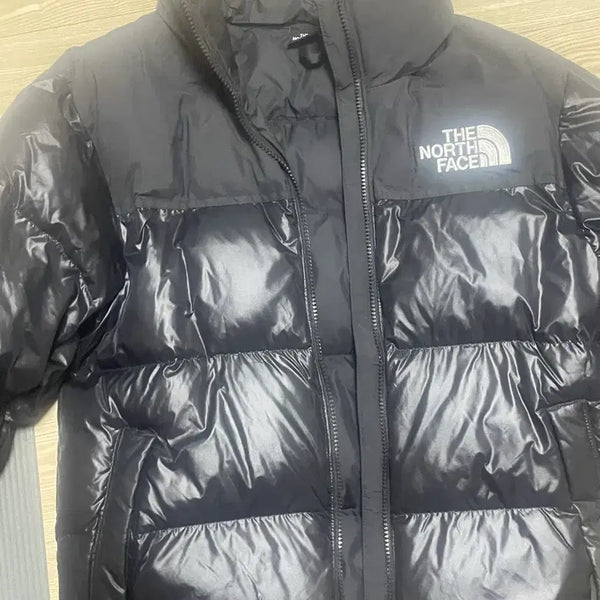 [BUNJANG] The North Face Nuptse Puffer Jacket Shiny Black / 노스페이스 눕시 유광블랙