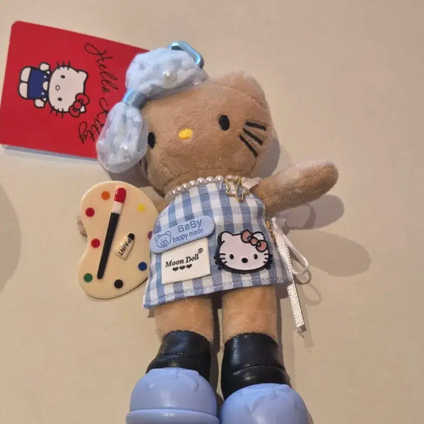 [BUNJANG] Tanning Hello Kitty Artist Figure / 태닝 헬로키티 화가, 화가 헬로키티