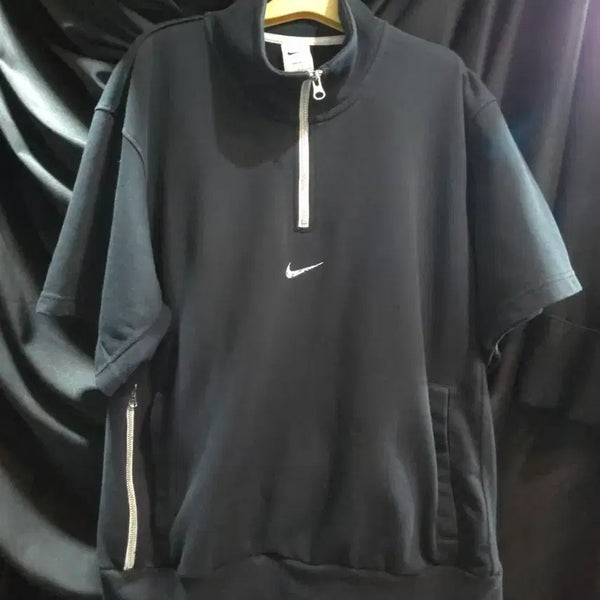 [BUNJANG] Nike Half-Zip T-Shirt / 나이키 반팔 하프집업