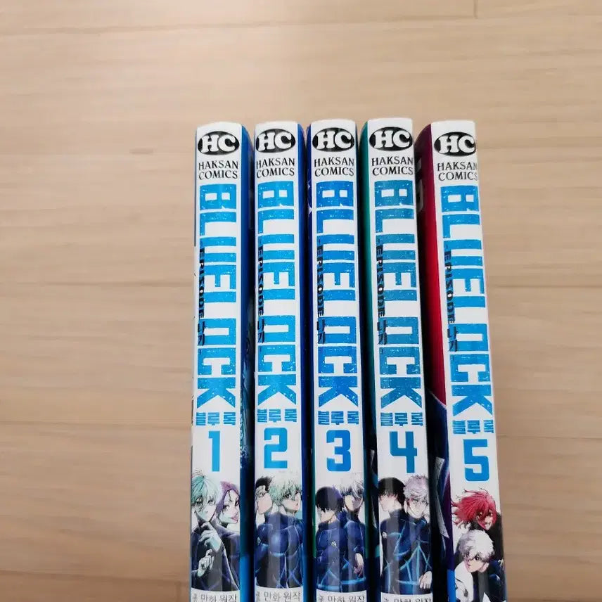 [BUNJANG] Blue Lock Nagi Side Story Manga Volumes 1-5 Bundle Set / 블루록 나기 외전 만화책 1권~5권 (일괄)