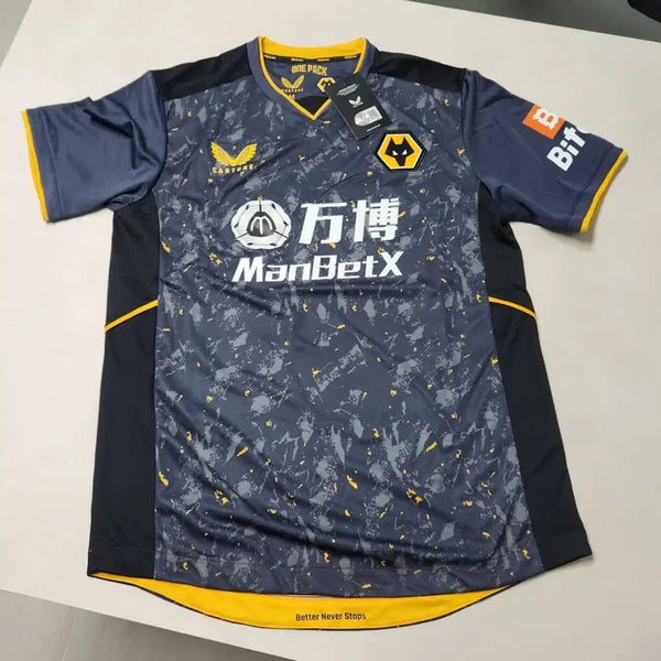 [BUNJANG] Wolverhampton 21-22 Away Replica Jersey - M / [M] 21-22 울버햄튼 어웨이 유니폼 레플리카 새제품