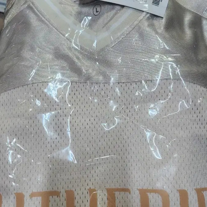 [BUNJANG] Musinsa Football Jersey Ivory Special L Size / 명조 무신사 풋볼져지 아이보리 스폐셜
