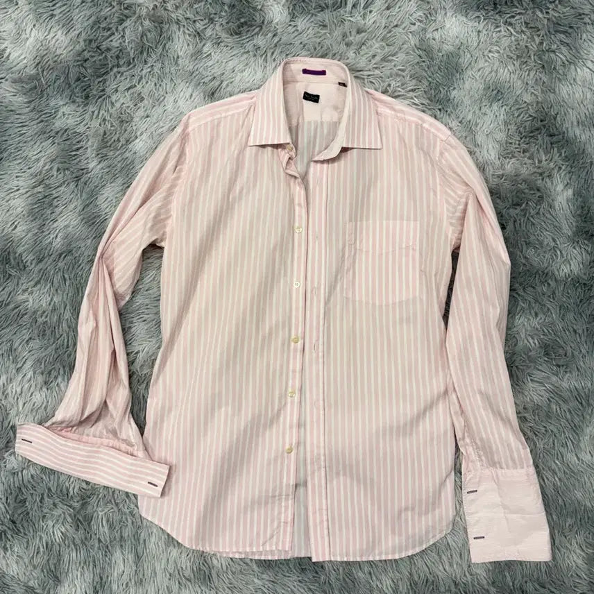 [BUNJANG] Paul Smith Striped Cuff Shirt L / 폴스미스 커프스 스트라이프 셔츠 L