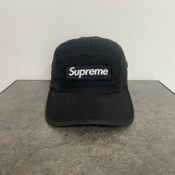 [BUNJANG] Supreme Box Logo Camp Cap 22FW Military Black / (OS) 슈프림 박스로고 캠프캡 모자 22FW 밀리터리 블랙