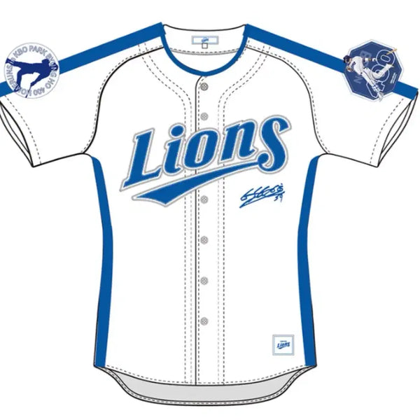 [BUNJANG] Park Byung-ho 400 Home Run Commemorative Samsung Lions Jersey 90 / 박병호 400홈런 기념 유니폼 90 삼성라이온즈