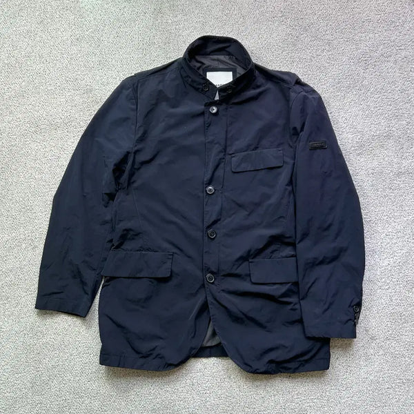 [BUNJANG] Beanpole High-neck Safari Jacket Navy / 빈폴 하이넥 사파리 자켓 남성 봄가을 아우터 네이비 100