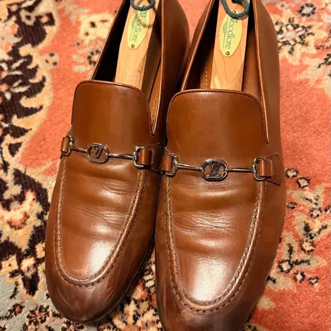 [BUNJANG] Louis Vuitton Brown Loafers Size 8.5 / [8.5] 루이비통 브라운 로퍼
