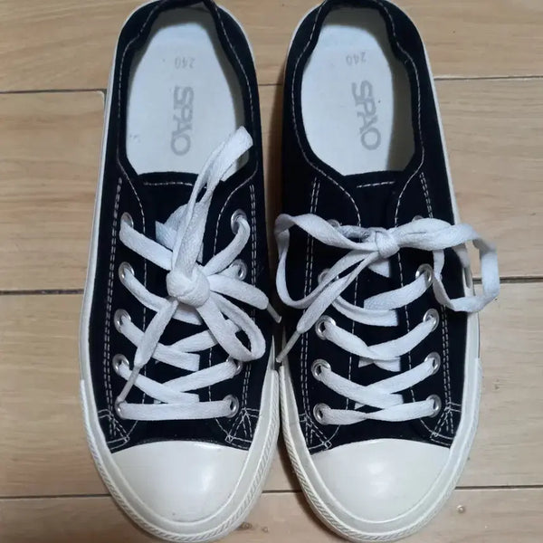 [BUNJANG] SPAO Mules Sneakers Size 240 / 스파오 스니커즈 뮬 240사이즈
