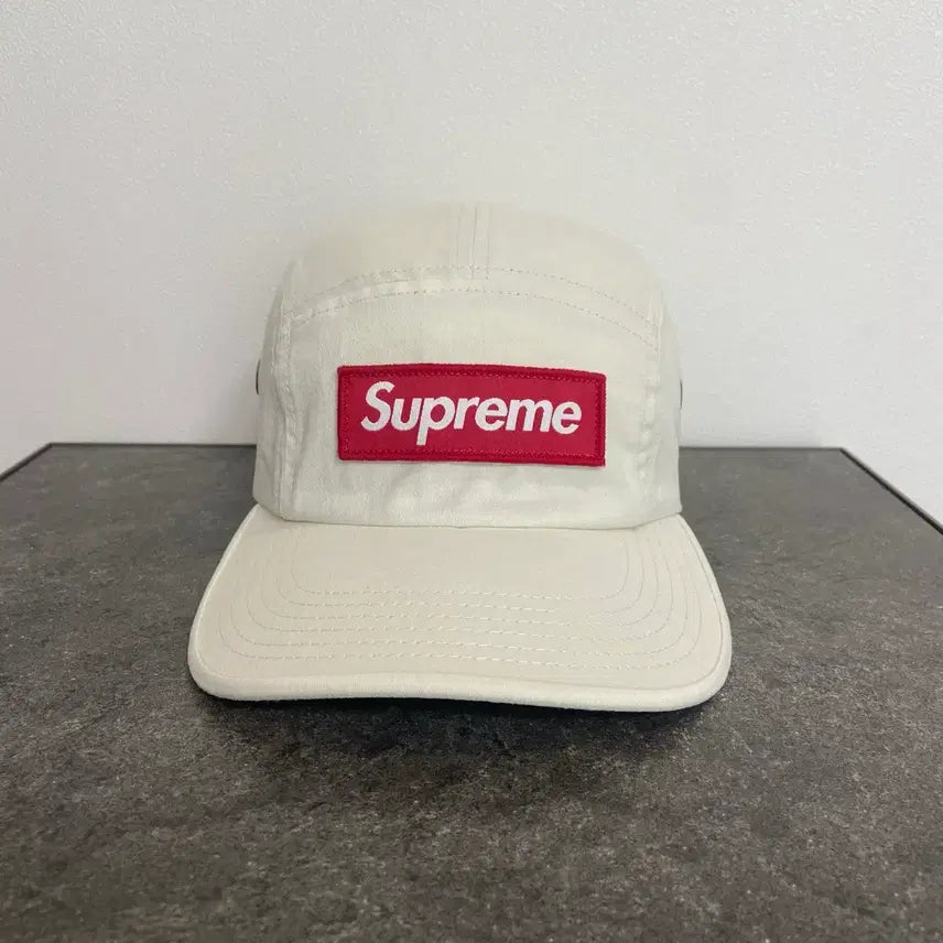 [BUNJANG] Supreme Box Logo Camp Cap 22SS Military Stone / (OS) 슈프림 박스로고 캠프캡 모자 22SS 밀리터리 스톤