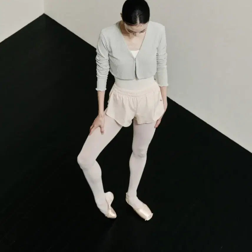 [BUNJANG] Messiah Dancewear Ribbed Hook Cardigan HoneyDew / (새상품) 메시아댄스웨어 리브드 훅 가디건 허니듀 판매합니다.