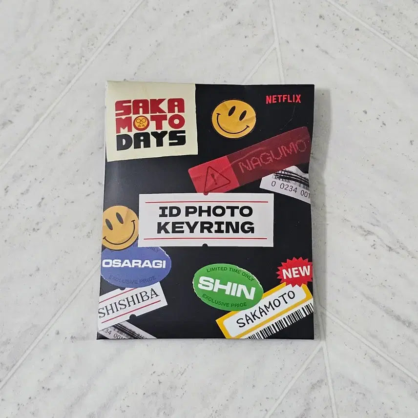 [BUNJANG] Sakamoto Days Nagumo Yoichi Proof Photo Keychain / 사카모토 데이즈 나구모 요이치 증명사진 키링 원가 양도 팝업 넷플릭스