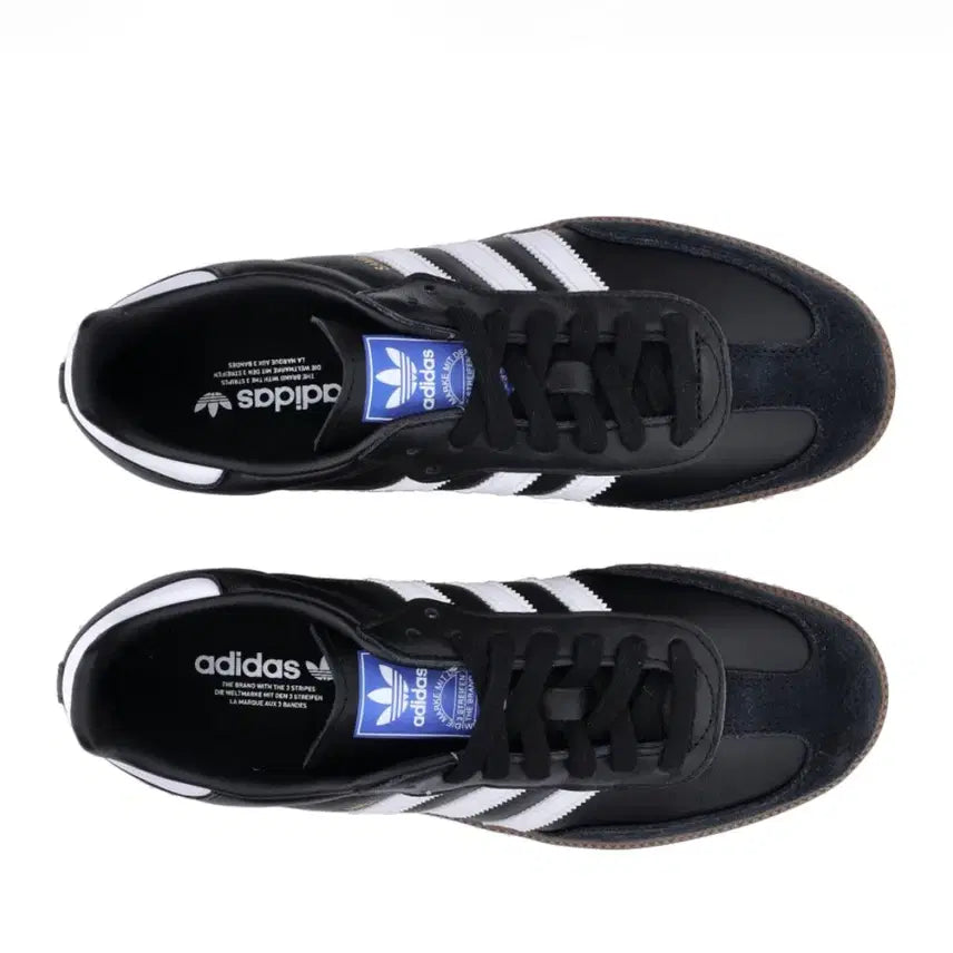 [BUNJANG] Adidas Samba OG Black/White Sneakers / 아디다스 삼바 OG 블랙/화이트 스니커즈 (240/245)