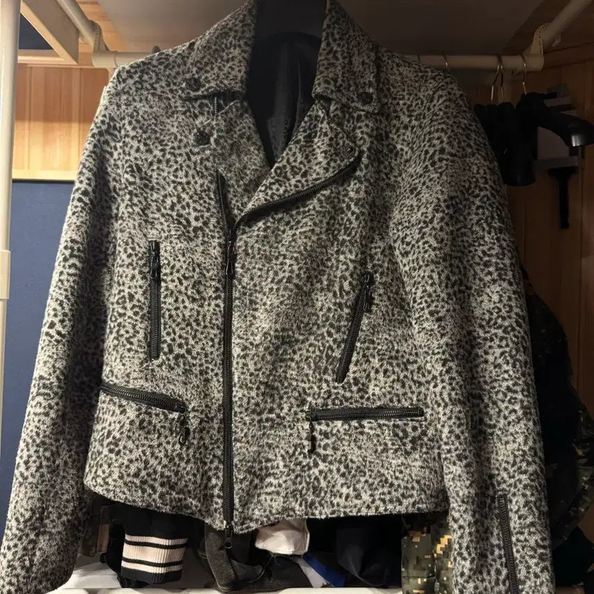 [BUNJANG] Roen X Semantic Design Leopard Jacket (M) / Roen X semantic design 레오파드 자켓 M