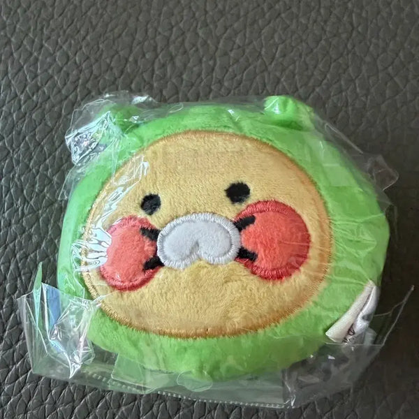 [BUNJANG] Kakao Friends Byulbyul Chunsik Alien Chunsik Pouch + Keyring Set / 새상품 카카오 프렌즈 별별춘식 외계인 춘식이 파우치+키링