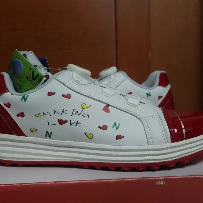 [BUNJANG] Korean Made 245 Dial Golf Shoes Sneakers / 국산 245 다이얼 골프화 스니커즈 새상품 운동화