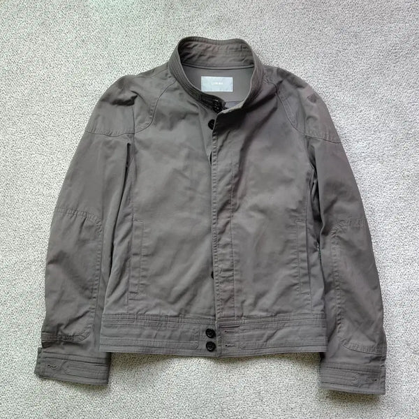 [BUNJANG] T.I. FOR MEN High-Neck Blouson Jacket - Brown / 티아이포맨 하이넥 블루종 자켓 남성 봄가을 아우터 브라운 100 L