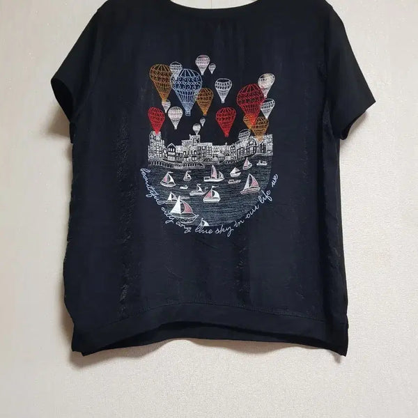 [BUNJANG] Creatore Embroidered Blouse / 끄레아또레 블라우스