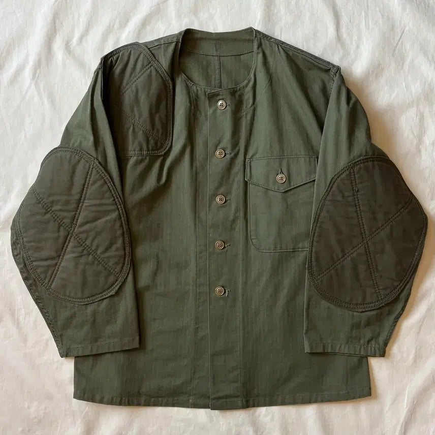[BUNJANG] 1940s USMC HBT Shooting Jacket (Size 105-107) / [105-107] 40s USMC HBT Shooting Jacket