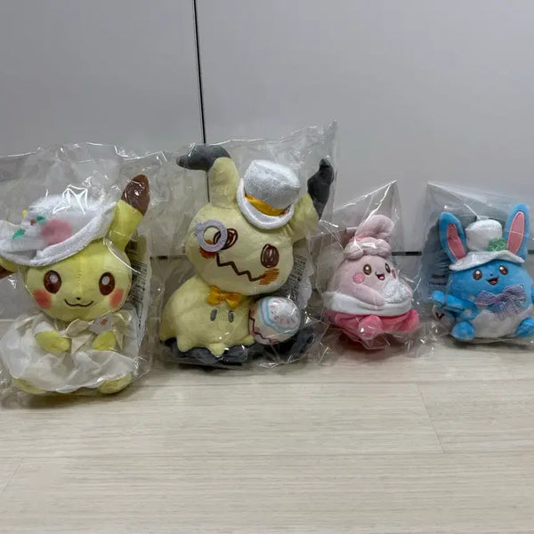 [BUNJANG] Pokemon Center Japan Easter Plush & Keychain Set / 포켓몬센터 이스터(부활절) 인형, 키링 총 4종