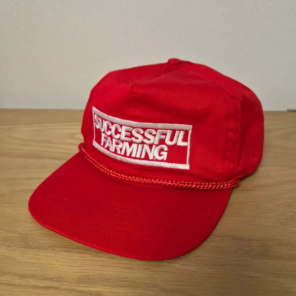 [BUNJANG] Vintage Snapback Hat / 빈티지 스냅백 레드