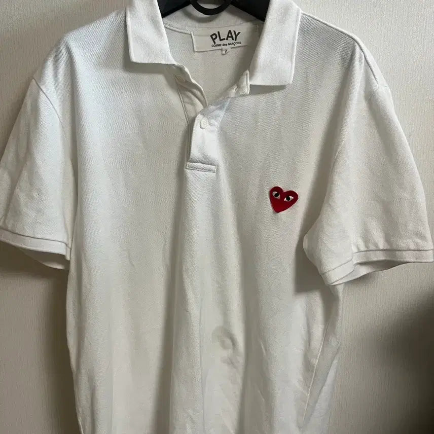 [BUNJANG] Comme des Garçons Polo T-Shirt / 꼼데가르송 카라 반팔티