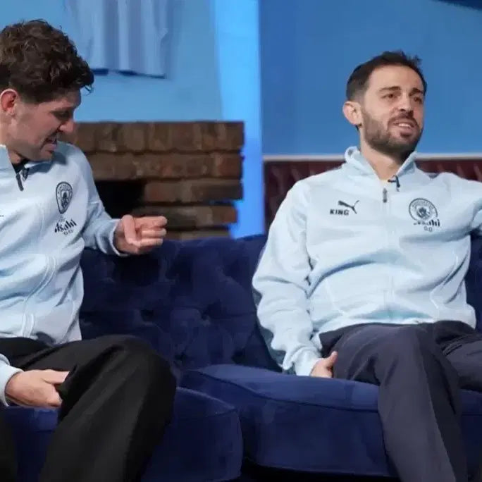 [BUNJANG] Manchester City Pre-Match King Anthem Jacket Kids XL / 맨체스터 시티 프리 매치 킹 앤섬 자켓 키즈 XL