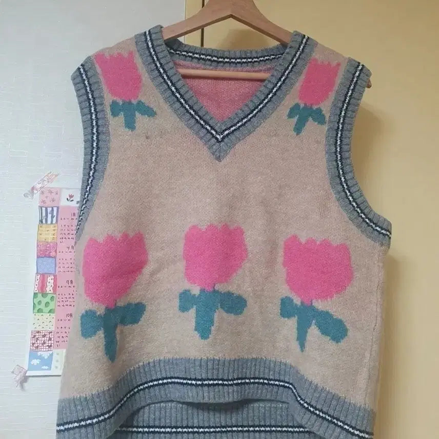 [BUNJANG] Tulip Vest / [새상품] 튤립 베스트 조끼