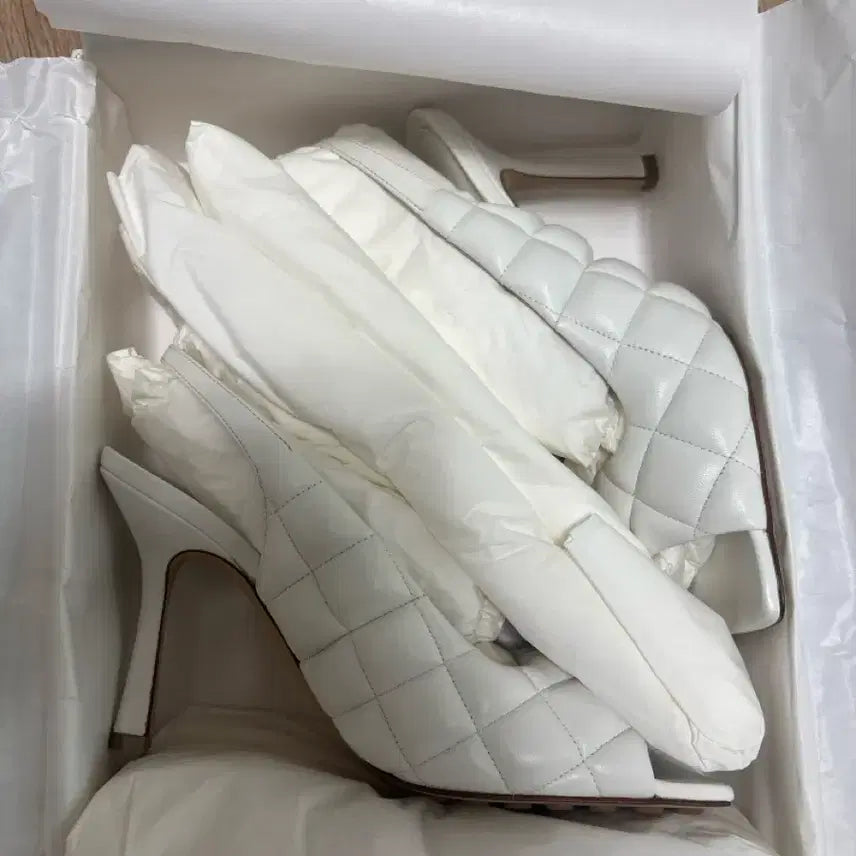 [BUNJANG] Bottega Veneta Quilted Mule Shoes / 보테가보네타 구두