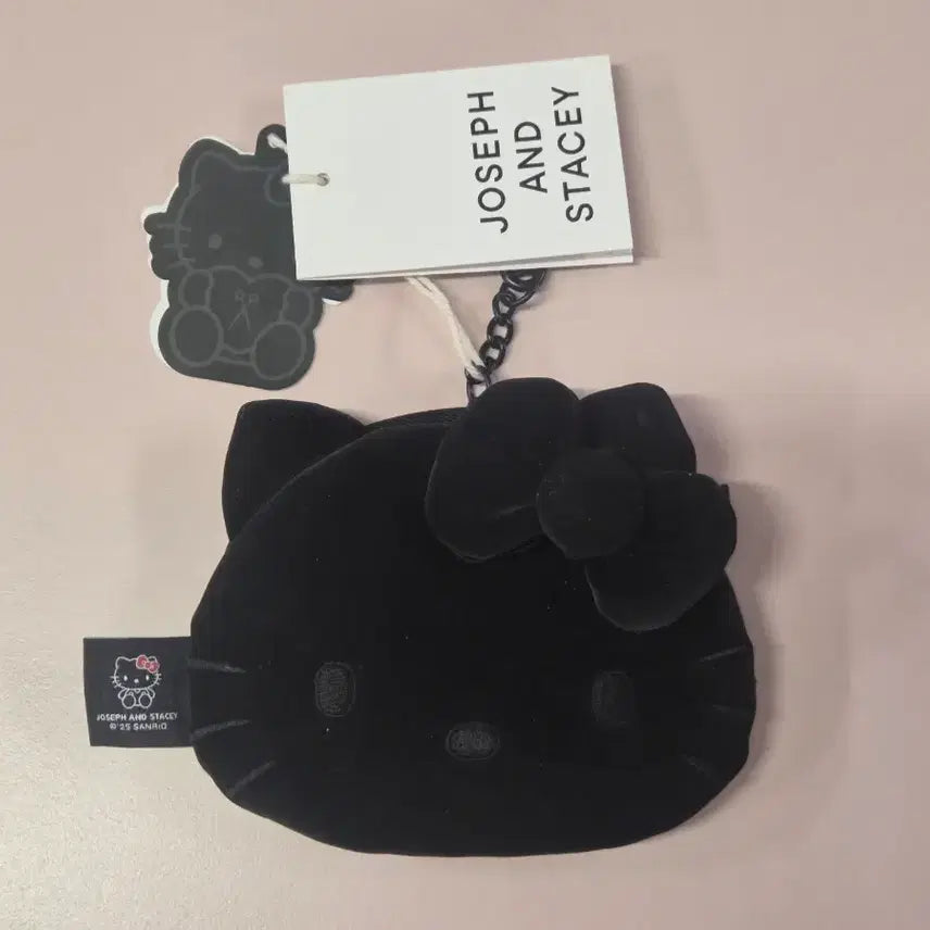 [BUNJANG] Joseph & Stacey Hello Kitty x Haze Mini Pouch - Black / 조셉앤스테이시 헬로키티 헤이즈 미니 파우치 헬로키티 블랙