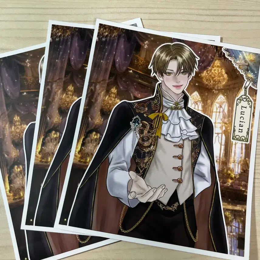 [BUNJANG] Eunhwan Lucian Character Sticker Set (4 Types) / 은환 다꾸 인물 스티커 인스 루시안 4종 1장씩 팝니다.