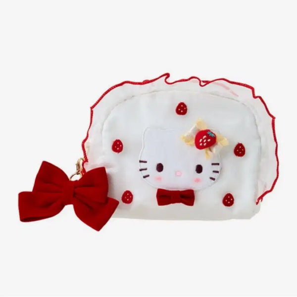[BUNJANG] Sanrio Hello Kitty Shortcake Pouch (New) / 일본정품 산리오 쇼트케이크 파우치 키티 새상품(미사용)