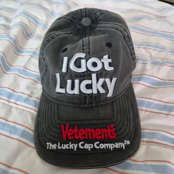 [BUNJANG] VETEMENTS I Got Lucky Ball Cap / 베트멍 I Got Lucky 볼캡