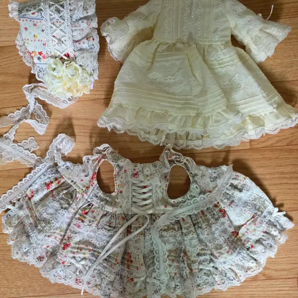 [BUNJANG] Baby Doll Outfit & Headband / 베이비돌 인형 스위피님 의상