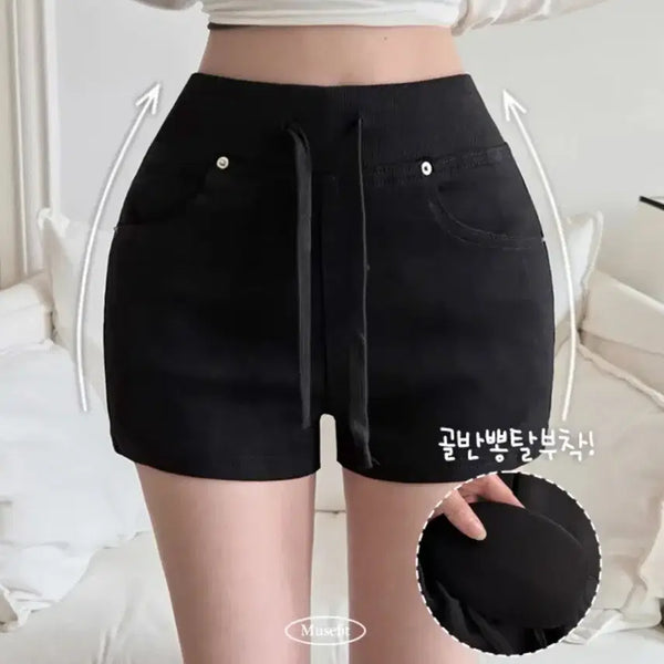 [BUNJANG] Detachable Padded Shorts / 골반뽕 탈부착 반바지