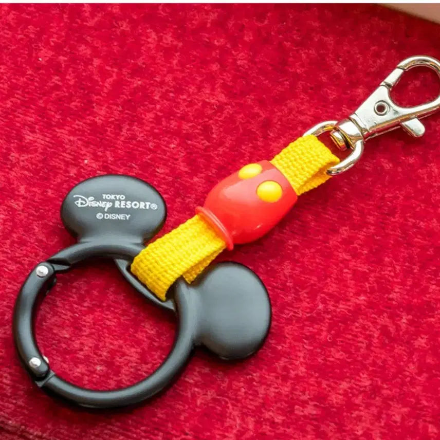 [BUNJANG] Disney Mickey Mouse Carabiner Keychain / 도쿄 디즈니 미키마우스 키링 카라비너