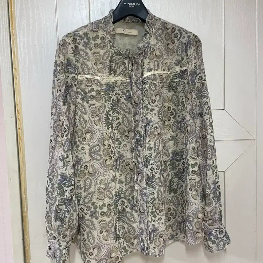 [BUNJANG] KL Paisley Blouse (Size 66) / KL 블라우스(66)