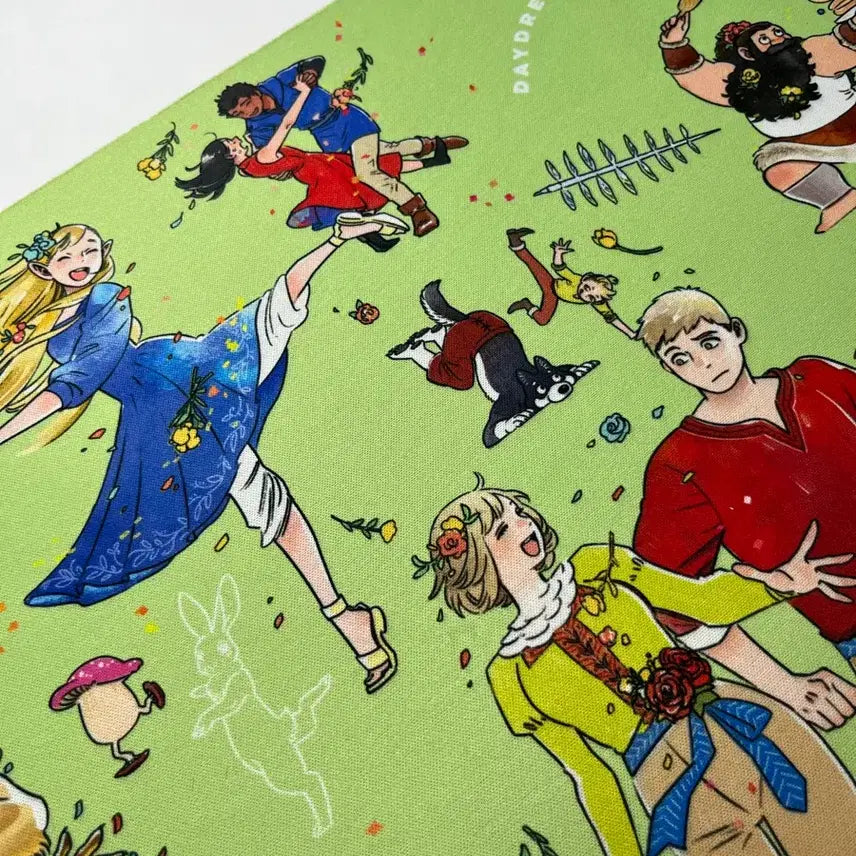 [BUNJANG] Dungeon Meshi Daydream Hour Limited Edition Desk Mat / 던전밥 데이드림아워 한정판 데스크매트