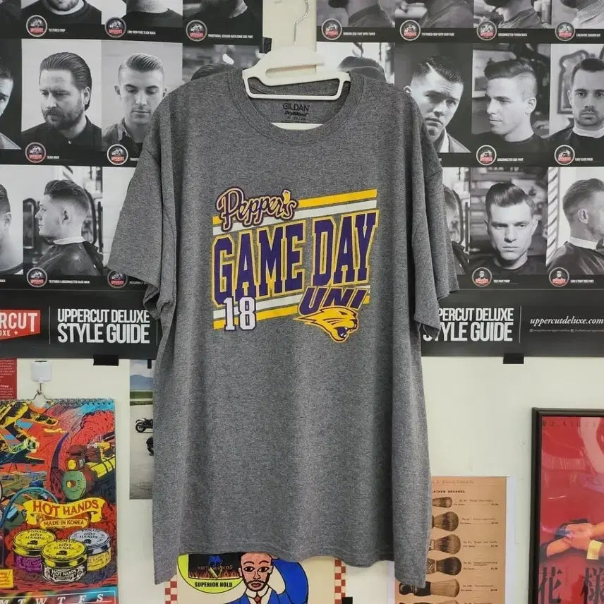 [BUNJANG] Gildan Northern Iowa Panthers Printed T-Shirt / 길단 북부 아이오와 팬더스