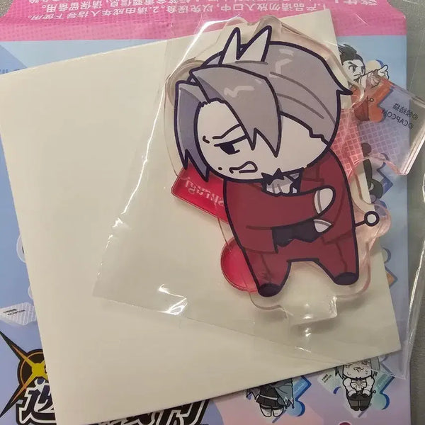 [BUNJANG] Gyakuten Kenji Naruhodo (Ace Attorney) Reiji Mitsurugi Botai Cat Acrylic Stand / 역전재판 미츠루기 레이지 보타이캣 아크릴 스탠드