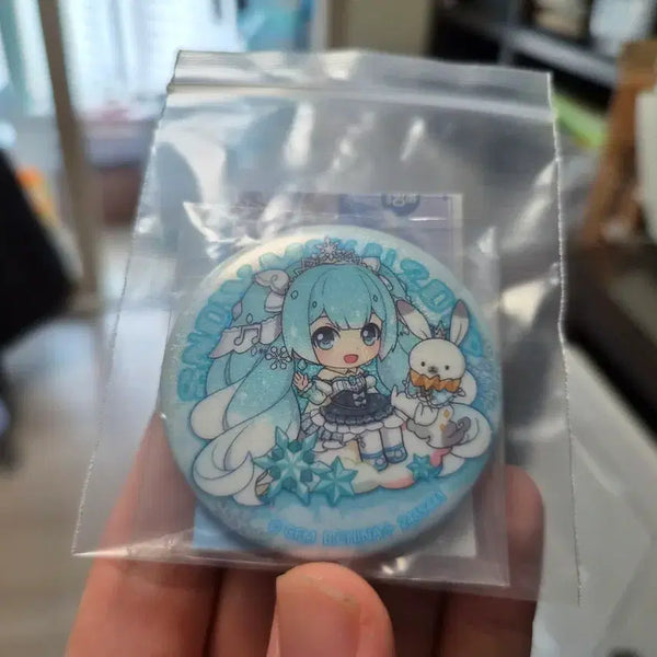 [BUNJANG] Yuki Miku 10th Anniversary 2019 Can Badge & Strap Set / 2019년 10주년 유키미쿠 캔뱃지&스트랩 Set