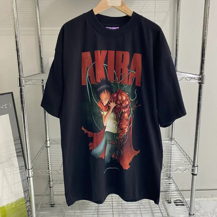 [BUNJANG] Akira Bootleg Animation T-Shirt / 아키라 부틀렉 애니메이션 티셔츠 애니티