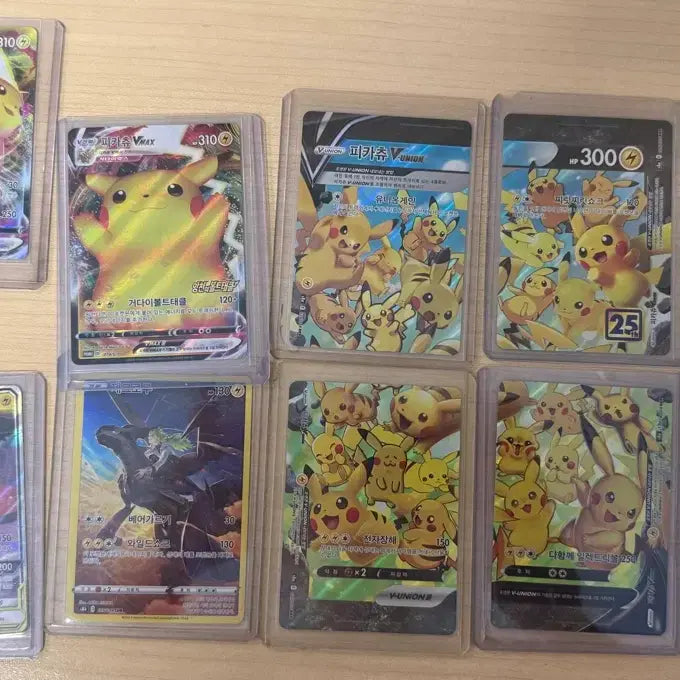 [BUNJANG] Pokemon Pikachu VMAX / V-UNION Card Collection / 포켓몬 카드 피카츄 VMAX/V-UNION 모음