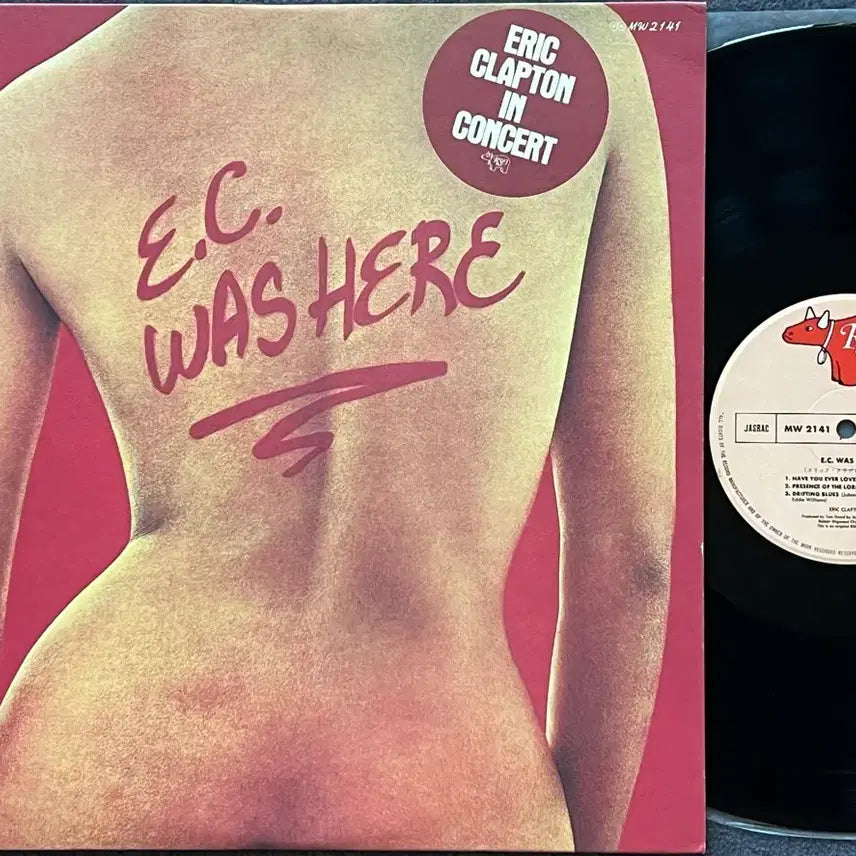 [BUNJANG] Eric Clapton - E.C. Was Here (1975 Japanese First Press LP) / LP : Eric Clapton - E.C. Was Here