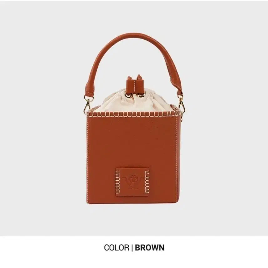 [BUNJANG] Ben Sherman Square Bag Brown / 새상품>>벤셔먼 스퀘어백 브라운