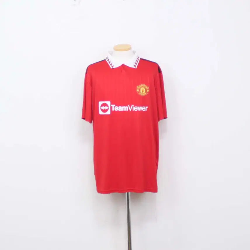 [BUNJANG] Manchester United Paul Scholes #18 Polo T-Shirt 3XL / [정품]맨체스터 유나이티드 스콜스 18번 카라 티셔츠 3XL 정인샵