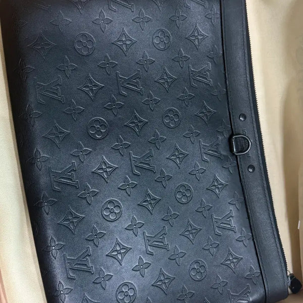 [BUNJANG] Louis Vuitton Monogram Shadow Pochette Apollo Discovery Clutch (M62903) / 루이비통  모노그램 쉐도우 포쉐트 아폴로 디스커버리 클러치 (M62903