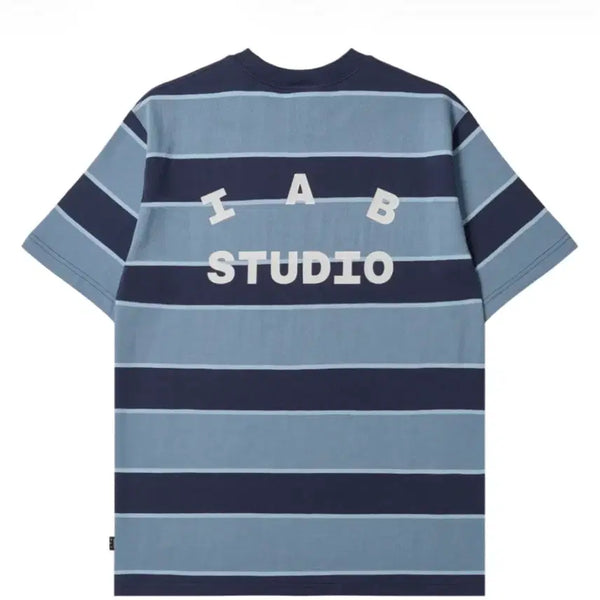 [BUNJANG] IAEB Stripe T-Shirt Blue / [L]아이앱 스트라이프 티셔츠 블루
